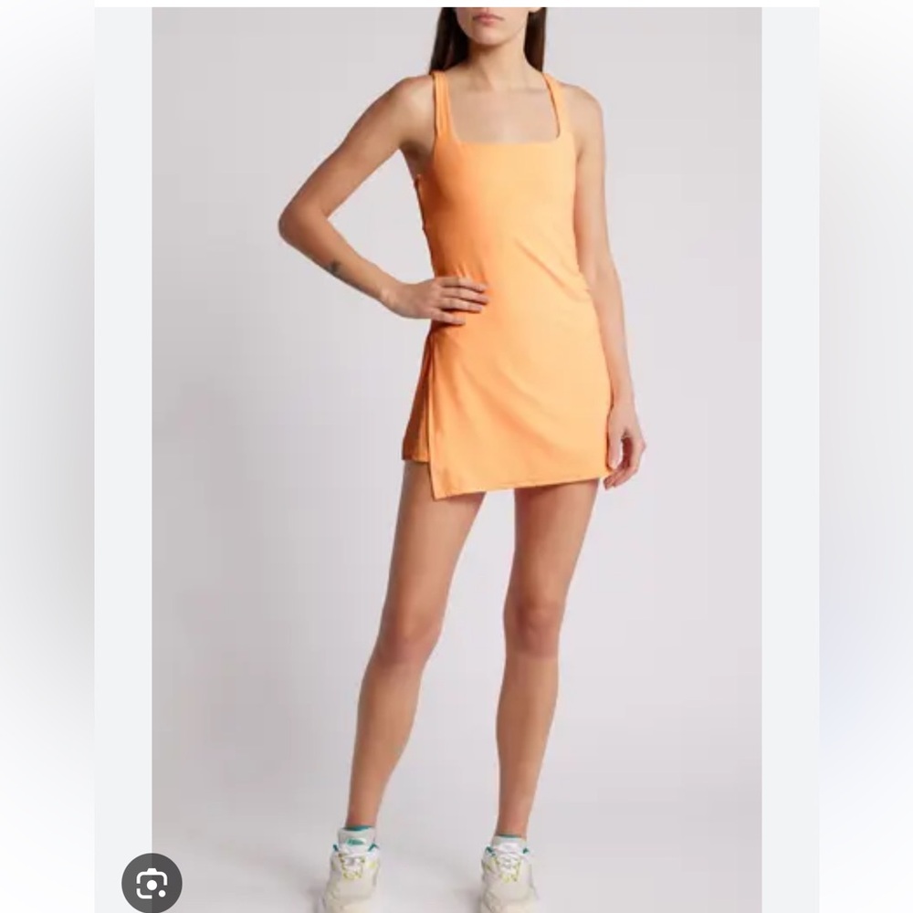 Free People X FP Movement Never Better Active Dress in Morning Sun NWT - Picture 3 of 3